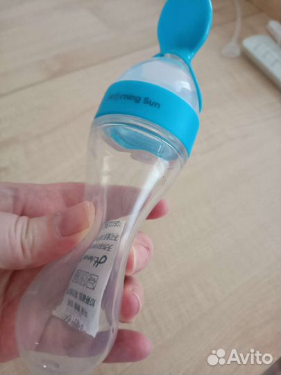 Ложка бутылочка новая для первого прикорма