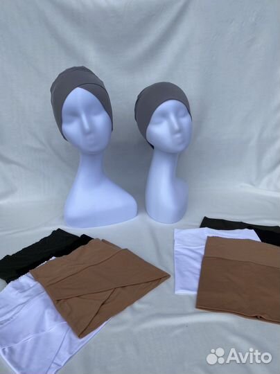 Шапочки султанки и прямые