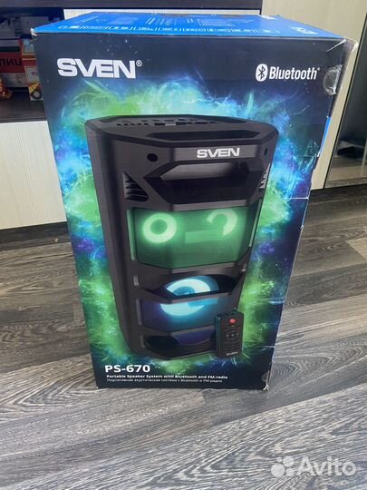 Bluetooth калонка/Акустическая система sven ps-670