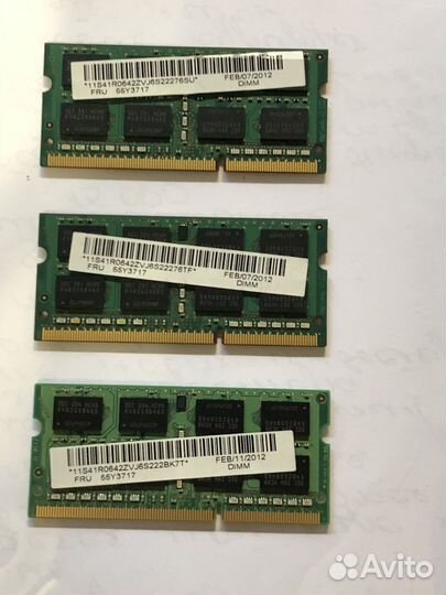 Оперативная память ddr3 для ноутбука 4gb