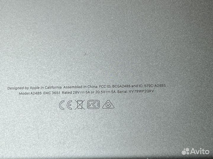 Macbook pro 16 m1 pro/32/1Tb отличный