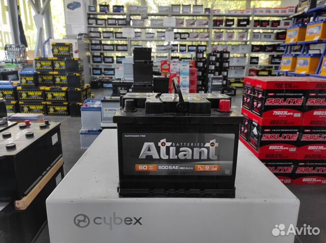 Аккумулятор 60Ач 500А Atlant Беларусь обратной пол
