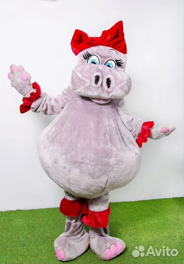 Ростовая кукла бегемотиха Глория