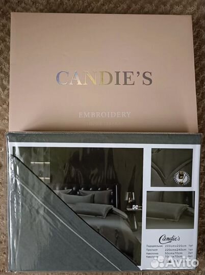 Постельное белье бархат сатин Candie's Embroidery