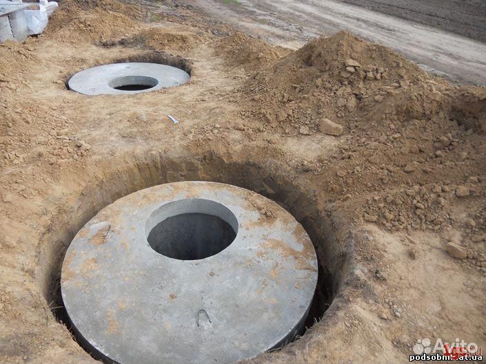 Септик под ключ/перелив/канализация/водопровод