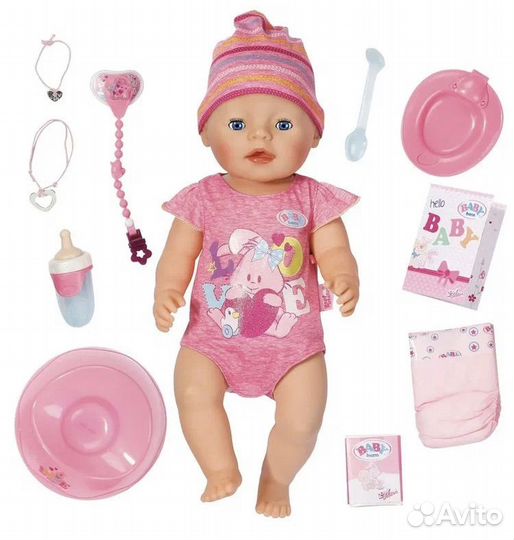 Кукла baby born и сестричка Аннабель оригинал