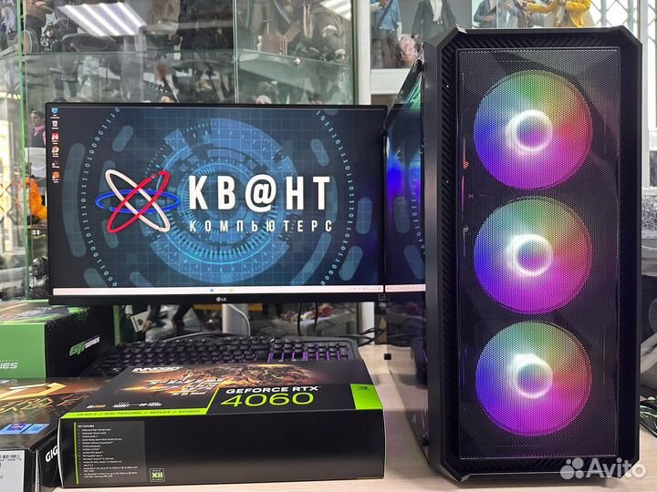 Новый игровой компьютер 