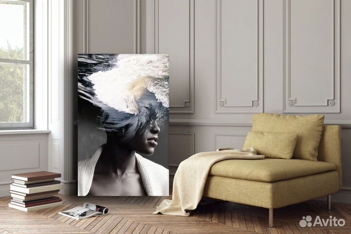 Картина на холсте Antonio Mora арт портрет