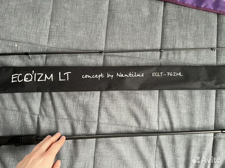 Спиннинг nautilus ecoizm lt 762 ml (5-21 г)