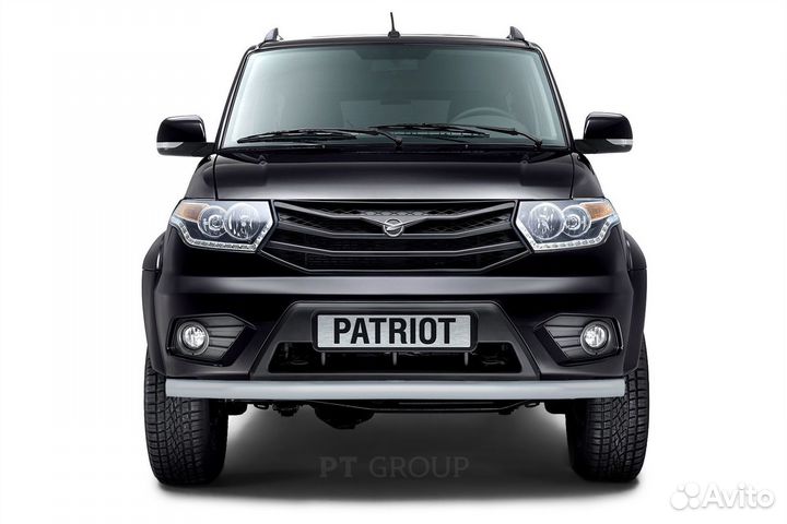 Защита перед. бампера одинарная 63 мм УАЗ Патриот