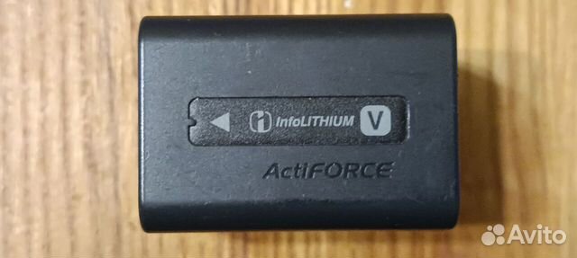 Аккумулятор sony для видеокамер, NP-FV70