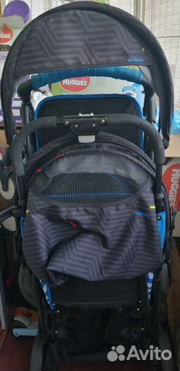 Прогулочная коляска для двойни бу