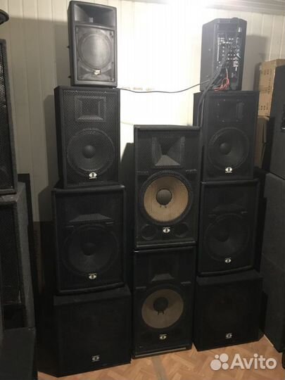 Акустика.колонки сабвуферы Усилитель,пульт
