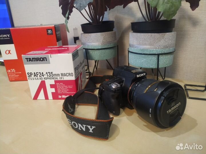 Sony Alpha SLT-A35+Tamron SP AF 24-135 mm