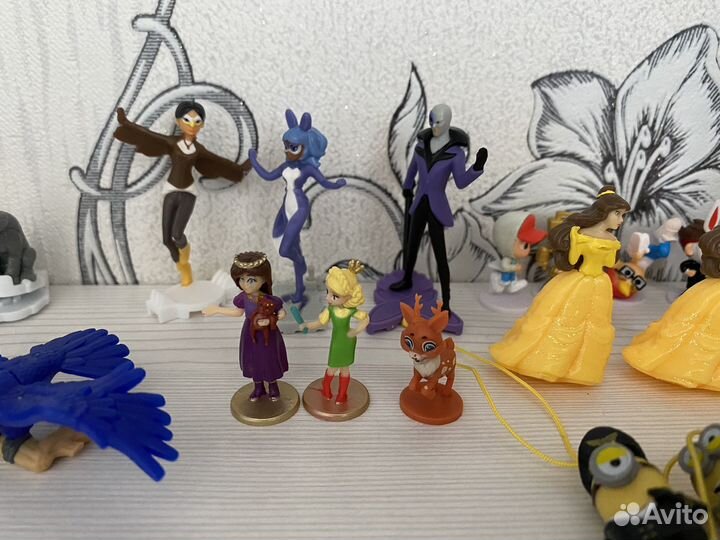 Киндеры принцессы, натунс, маша и медведь