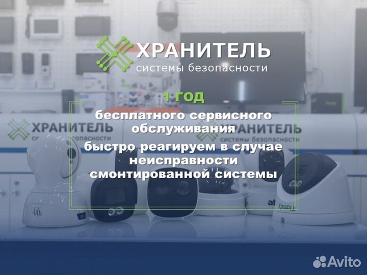 Видеонаблюдение для участка, камера