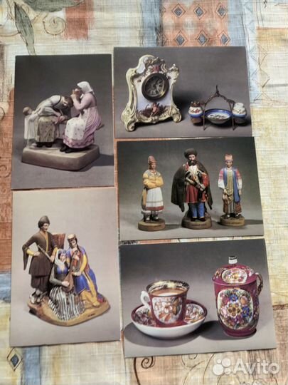 Открытки Руский фарфор 18-19 вв