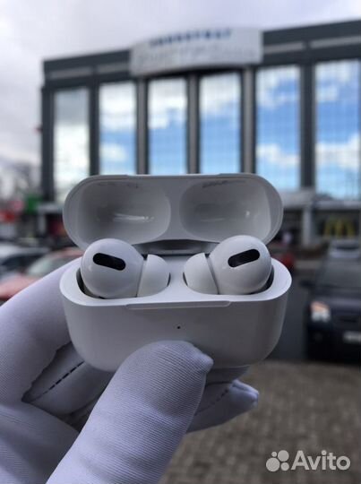 AirPods Pro Шумоподавление с чехлом