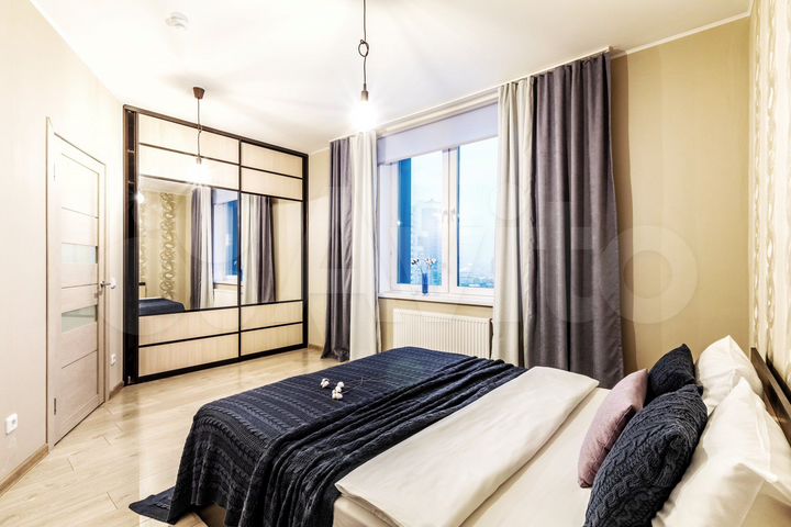 1-к. квартира, 52 м², 10/22 эт.