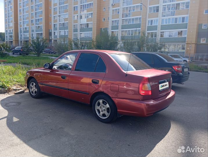 Hyundai Accent 1.5 МТ, 2004, 300 000 км