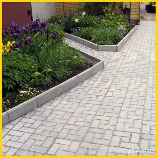 Бордюр садовый, тротуарный