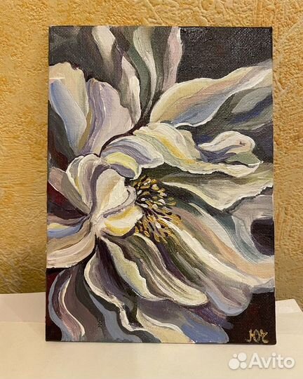 Картина абстракция «Цветок»