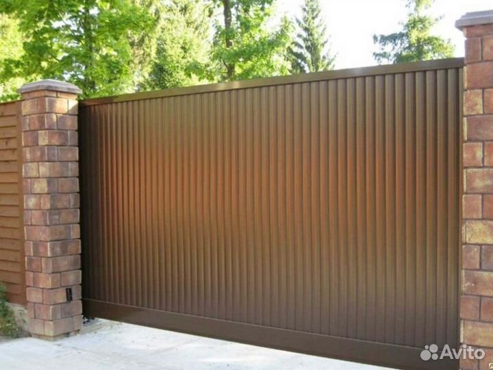 Откатные ворота от производителя 6м