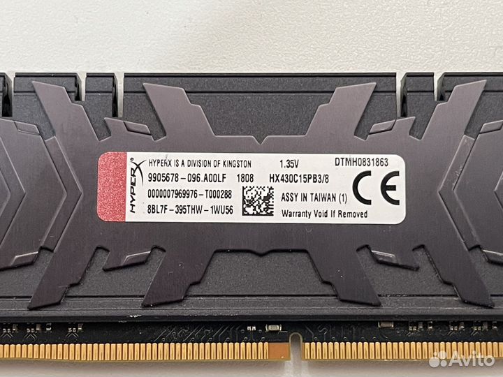 Kingston HyperX Predator 16 Гб (8+8)