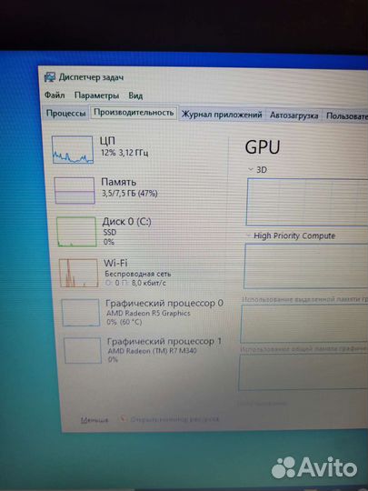 Ноутбук hp laptop 15-bw0xx