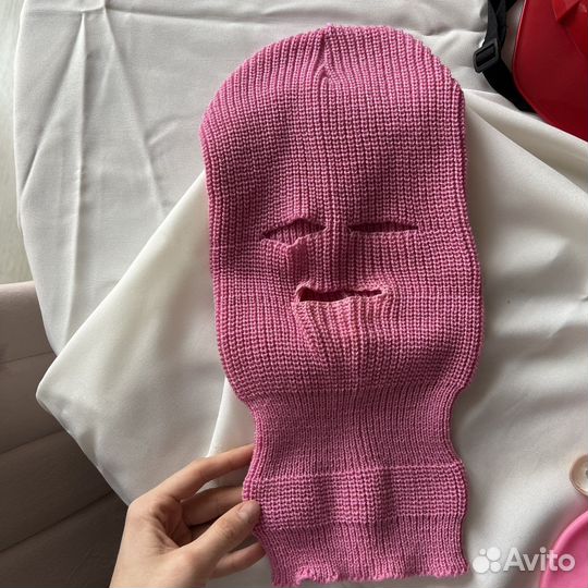 Балаклава новая розовая