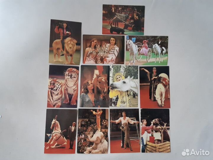 Календарики Цирк 1974 - 1989 г.г