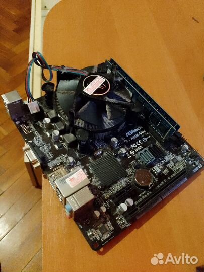 Материнская плата ASRock h81-vg4 с процессором i5