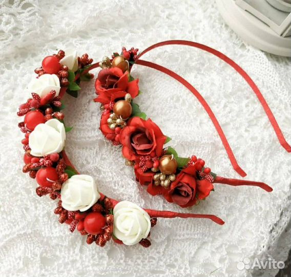 Ободки, заколки, резинки