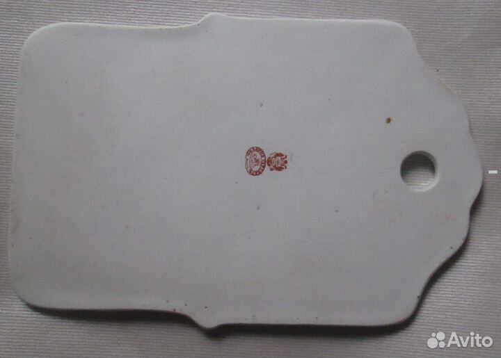 Сырная / разделочная доска/ Гарднер. кон 19 века