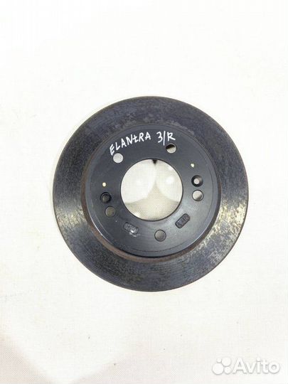 Диск тормозной задний Hyundai Elantra 6 AD 2016