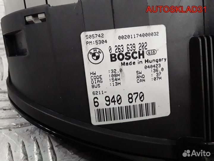 Панель приборов BMW E46 62116940870