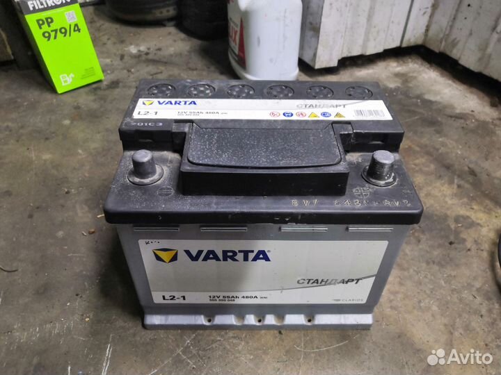 Аккумулятор автомобильный 55ah