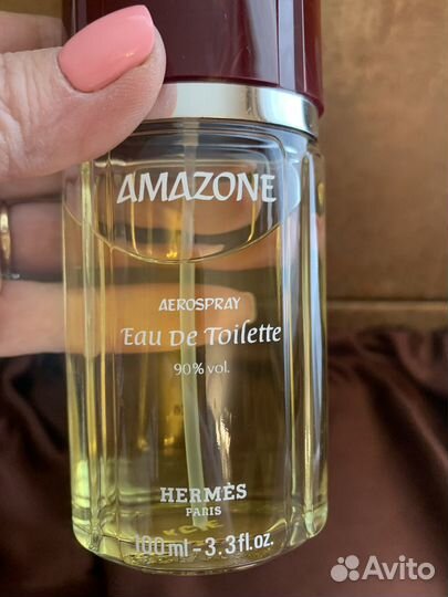 Amazone Hermès edt 100ml винтаж