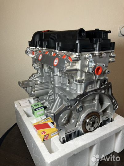 Новый двигатель Kia Rio 3 hyundai Solaris G4FC 1.6