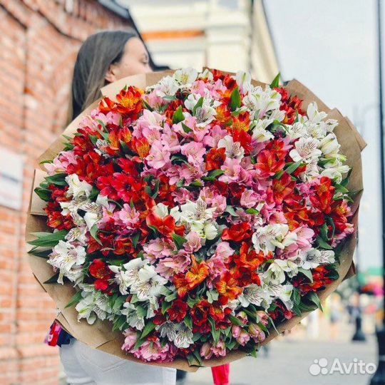 Обьемные букеты цветов