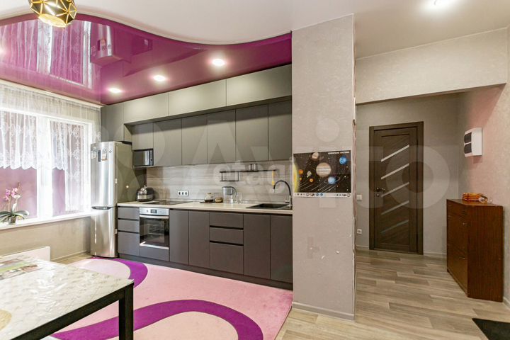 2-к. квартира, 55,6 м², 5/18 эт.