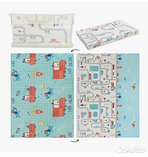 Коврик складной детский