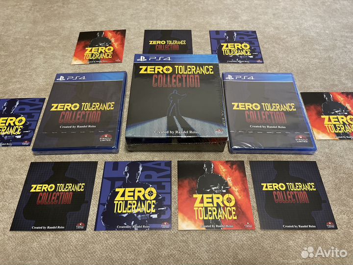 PS4 zero tolerance collection (Новая/Sealed)