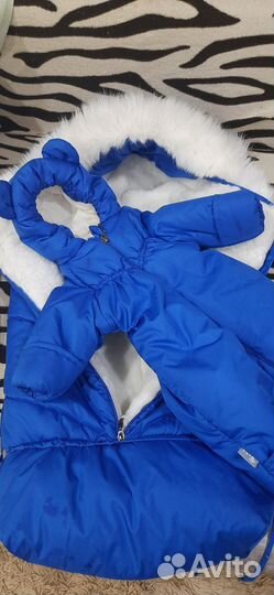 Конверт на выписку для мальчика зима