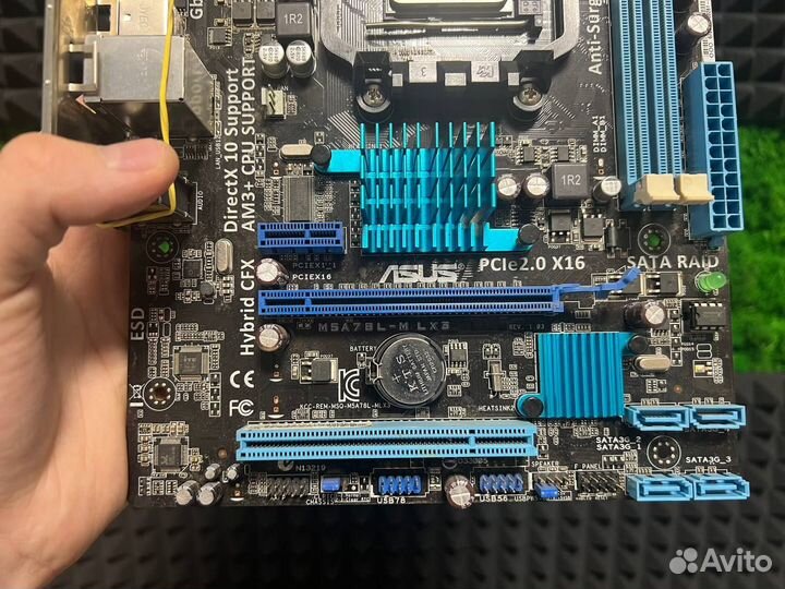 Материнская плата Asus asus AM3+ & FX 6300