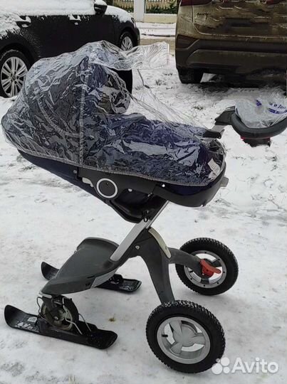 Прогулочный блок с шасси stokke xplory