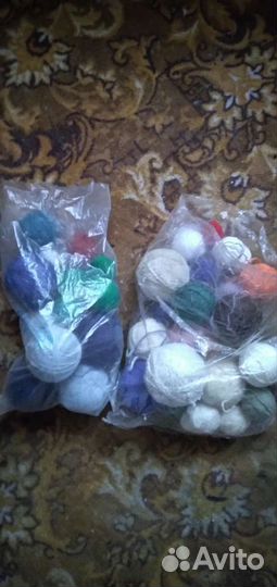 Пряжа нитки для вязания СССР пакетом