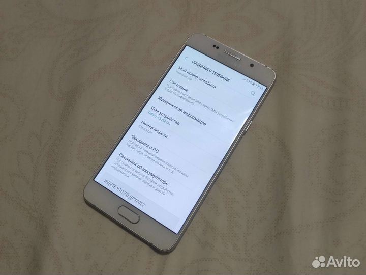 Телефон Samsung galaxy a5 (2016) 2/16