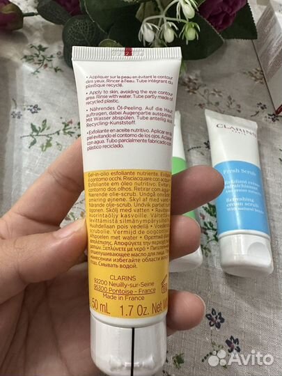Clarins скраб