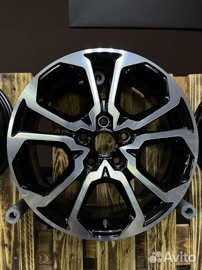 K&K 6,5x17/5x114,3 ET50 D66,1 кс892 Алмаз черный